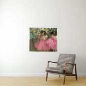Tenture Edgar Degas - Danseurs en rose (En situation (horizontale))