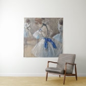 Tenture Edgar Degas, Danseuse de ruban bleu (En situation)