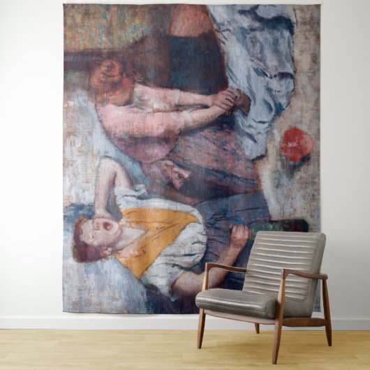 Tenture Edgar Degas - Femmes en repassage (En situation)