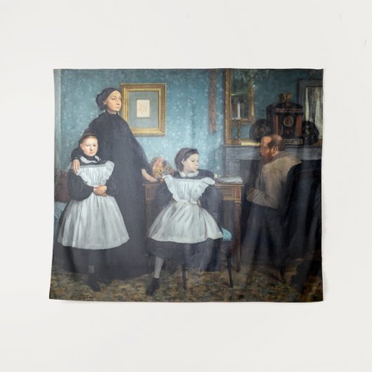 Tenture Edgar Degas - La famille Bellelli (Devant (Horizontal))