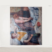 Tenture Edgar Degas - Les repasseuses (Devant)