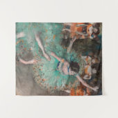 Tenture Edgar Degas - Swaying Dancer / Danseuse en vert (Devant (Horizontal))