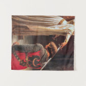 Tenture Edmund Blair Leighton - L'Accolade (Devant (Horizontal))