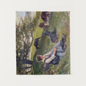 Tenture Edouard Debat-Ponsan La Crevette (Devant)