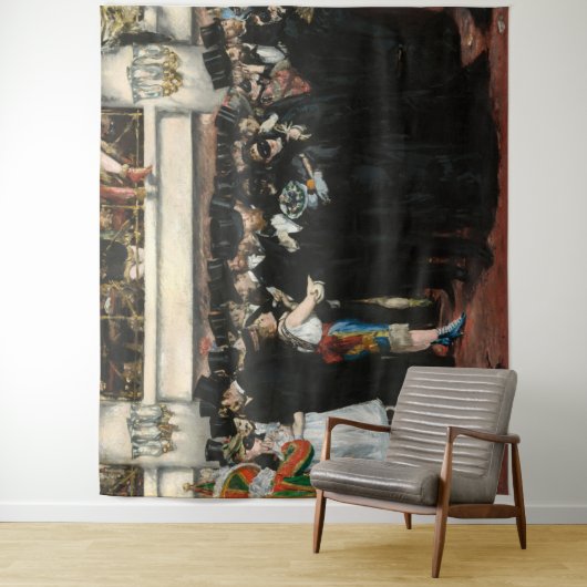 Tenture Edouard Manet - Bal masqué à l'Opéra (En situation)