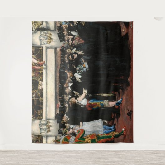 Tenture Edouard Manet - Bal masqué à l'Opéra (Devant)