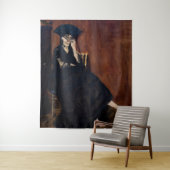 Tenture Edouard Manet - Berthe Morisot avec ventilateur (En situation)