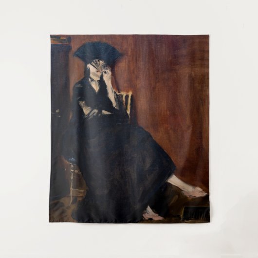 Tenture Edouard Manet - Berthe Morisot avec ventilateur (Devant)