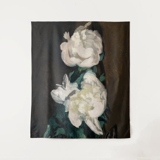Tenture Edouard Manet - Branche des pivoines blanches, sec (Devant)