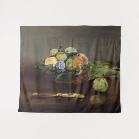Tenture Edouard Manet - Corbeille de Fruits (Devant (Horizontal))
