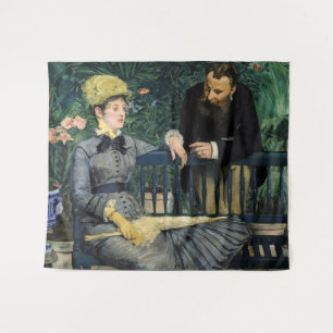 Tenture Edouard Manet - Dans la serre