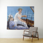 Tenture Edouard Manet - En bateau (En situation (horizontale))