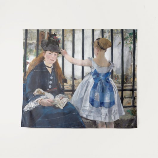 Tenture Edouard Manet - Le Chemin De Fer (Devant (Horizontal))