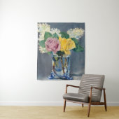 Tenture Edouard Manet - Lilas et Roses (En situation)