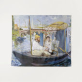 Tenture Edouard Manet - Monet dans son Studio Boat (Devant (Horizontal))