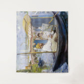 Tenture Edouard Manet - Monet dans son Studio Boat (Devant)