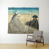 Tenture Edouard Manet - Sur la plage (En situation (horizontale))
