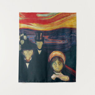 Tenture Edvard Munch - Anxiété