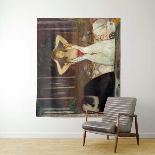 Tenture Edvard Munch - Ashes (En situation)