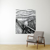 Tenture Edvard Munch - La lithographie de cri (En situation)