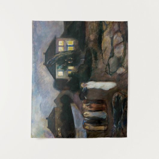 Tenture Edvard Munch - La tempête (Devant)