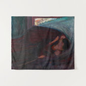 Tenture Edvard Munch - Le baiser (Devant (Horizontal))