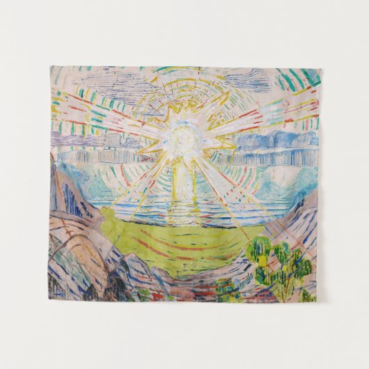 Tenture Edvard Munch - Le Soleil 1910 (Devant (Horizontal))