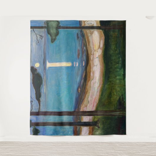 Tenture Edvard Munch - Lune (Devant)