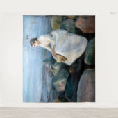 Tenture Edvard Munch - Nuit d'été, Enger sur la plage (Devant)