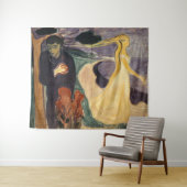 Tenture Edvard Munch - Séparation (En situation (horizontale))