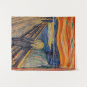 Tenture Edvard Munch - The Scream 1893 (Devant (Horizontal))