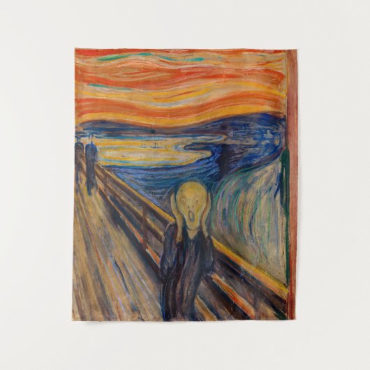 Tenture Edvard Munch - The Scream 1893 (Devant)