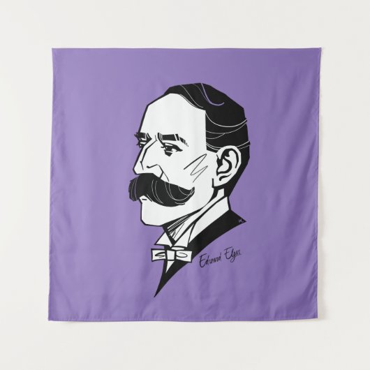 Tenture Edward Elgar (Devant)
