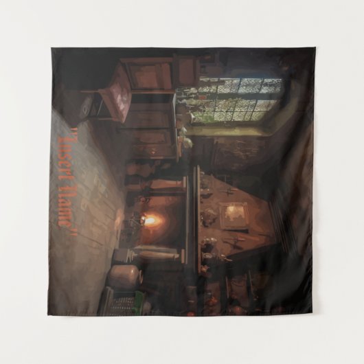 Tenture Eerie Seclusion (Devant (Horizontal))