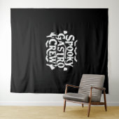 Tenture Éffrayant Gastro Crew Gastro Nurse Halloween Class (En situation (horizontale))