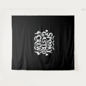 Tenture Éffrayant Gastro Crew Gastro Nurse Halloween Class (Devant (Horizontal))