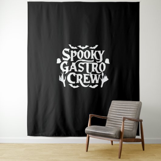 Tenture Éffrayant Gastro Crew Gastro Nurse Halloween Class (En situation)