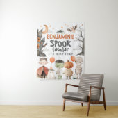 Tenture Éffrayant Halloween Anniversaire de fête (En situation)