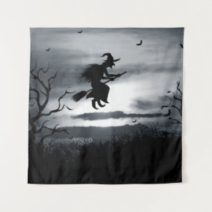 Tenture Éffrayant Halloween Arrière - plan Design Vintage