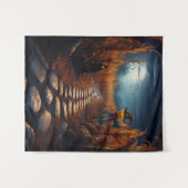 Tenture Éffrayant Halloween Haunted Corn Field (Devant (Horizontal))