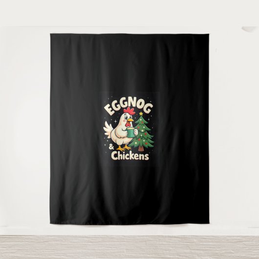 Tenture Eggnog & Poulets (Devant)