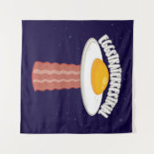 Tenture Eggstraterrestrial Avec Texte (Devant (Horizontal))