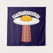 Tenture Eggstraterrestrial Avec Texte (Devant)