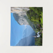 Tenture Eglise dans la vallée de Lauterbrunnen, Suisse (Devant)