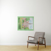 Tenture Église dans l'Essex (En situation (horizontale))