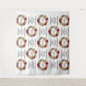 Tenture Église d'entreprise commerciale | LOGO | Festif (Devant)