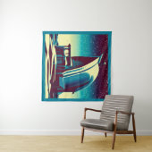 Tenture Église futuriste SF 1 (En situation (horizontale))