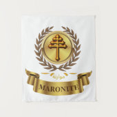 Tenture Église maronite (Devant)