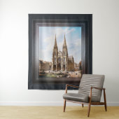 Tenture Église Sainte-Clotilde à Paris par Max Berthelin (En situation)