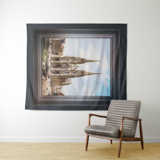 Tenture Église Sainte-Clotilde à Paris par Max Berthelin (En situation (horizontale))